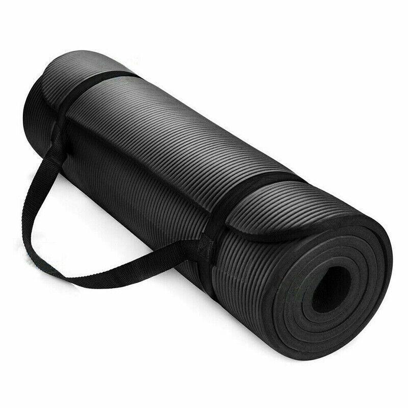 10MM Thick Durable NBR Yoga Mat for Gym and Pilates