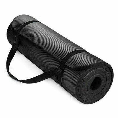 10MM Thick Durable NBR Yoga Mat for Gym and Pilates
