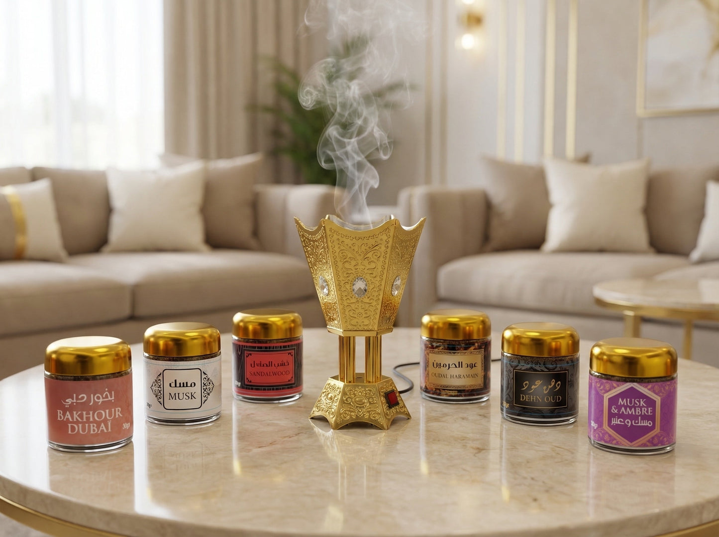 La Boîte Découverte Bakhour – Parfum d’Ambiance Oriental Traditionnel