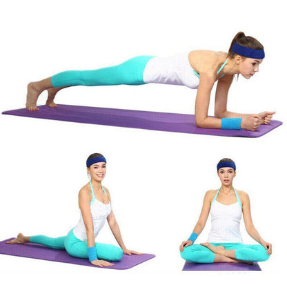 10MM Thick Durable NBR Yoga Mat for Gym and Pilates